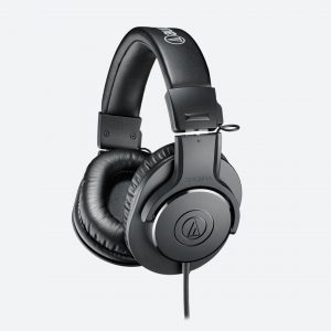 Audio Technica Professional Monitor Headphones For Studio Recording Or Live
