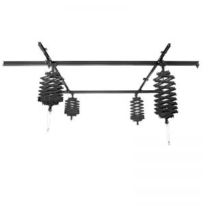 UNCUCO Virtual Live Film Television Studio Light Ceiling Track Pulley Fixed Hanging Grid 3M*3M