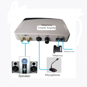 Telephone Coupler Amplifier  Turn Speaker Monitor