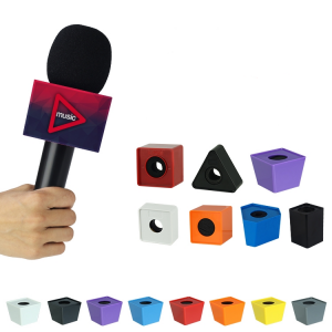 Media Street Interview Microphone Logo Customized