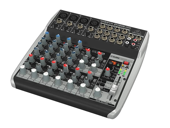 BEHRINGER Xenyx QX1202USB mixer - on air 1k behringer - radio studio package - teko broadcast