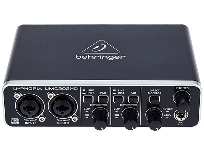 behringer u-phoria umc202hd- on air 2K soundcraft - radio studio package - teko broadcast