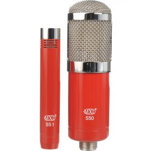 MXL 550/551 Microphone Ensemble Kit (Red)