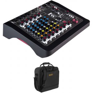 Allen & Heath ZEDi-10 Hybrid Mixer/USB Interface Kit with Padded Gig Bag