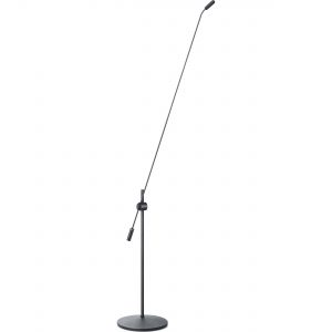 DPA Microphones 4098 Core Supercardioid Microphone with 48" Top & Bottom Gooseneck & Floor Stand (Black)