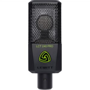 Lewitt LCT-240 Pro Cardioid Condenser Microphone (Black)