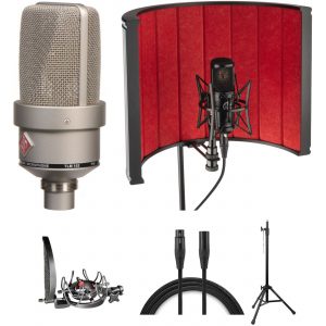 Neumann TLM103MT Large Diaphragm Condenser Mic and Rycote InVision Studio Kit (Nickel)