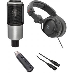 Polsen PR-65 Large-Diaphragm Mic Portable Podcasting Kit
