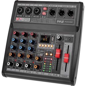 Pyle Pro 3 Channels/Input/USB Mixer