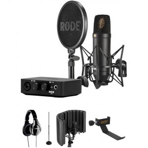 Rode NT1 Complete Studio Kit with Reflection Filter and Headphones
