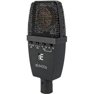sE Electronics sE4400a Large-Diaphragm Multipattern Condenser Microphone (Single Microphone)