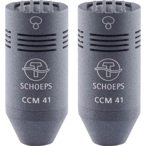 Schoeps Matched Pair CCM 41 K SuperCard,Directional,Smooth Off Axis Response,Hardwired 5M Cable-XLR-3M