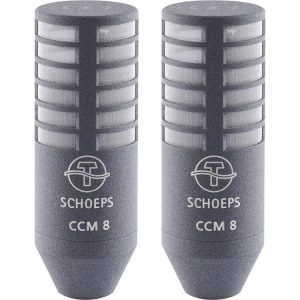 Schoeps Matched Pair CCM 8 LG Bi-Directional Figure-8, Lemo-Disconnect, Side-Address,  Polar Pattern