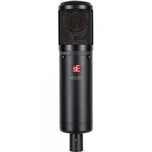 sE Electronics sE2300 Studio Condenser Microphone with Switchable Polar Patterns and Isolation Pack