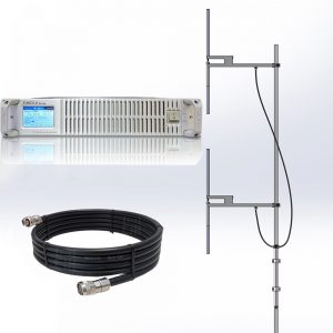 Package 2000W FM Transmitter Antenna and Accessories