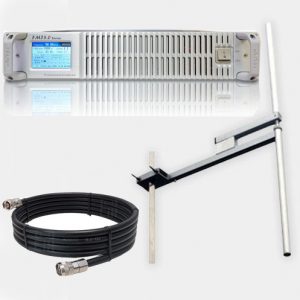 Package 350W FM Transmitter Antenna and Accessories