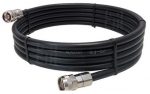 coaxial cable with connectors