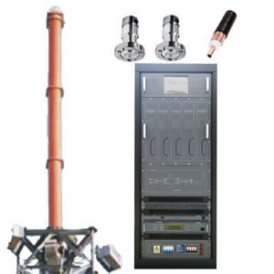 Professional 5KW Analog TV Transmitter Rack Kit