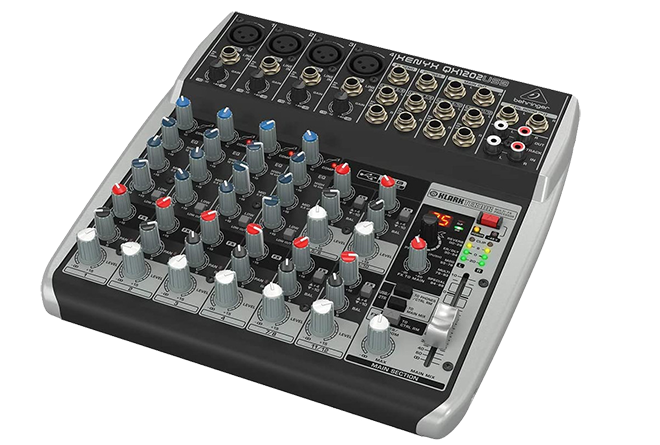 Behringer-Xenyx-QX1202USB-12-channels-studio-mixer-console