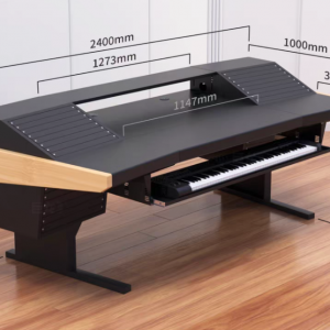 UNCUCO B-Style Recording Studio Workbench Arrangement Table Music Audio Control Mixer Operation Desk