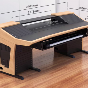 UNCUCO C-Style Recording Studio Desk Workbench Audio Console Music Mixer Arrangement Operation Table