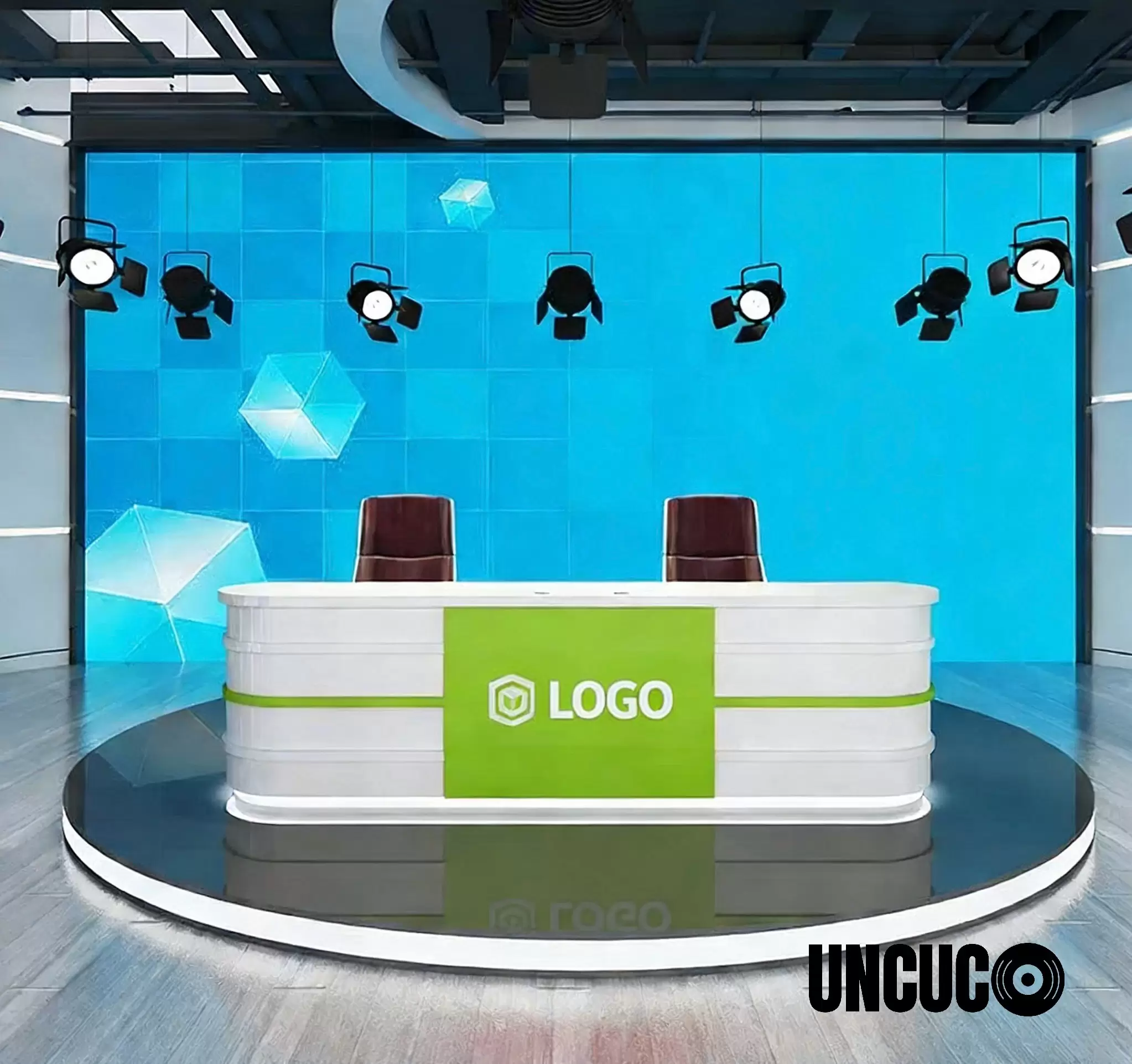 UNCUCO Customized Studio Table For TV Station