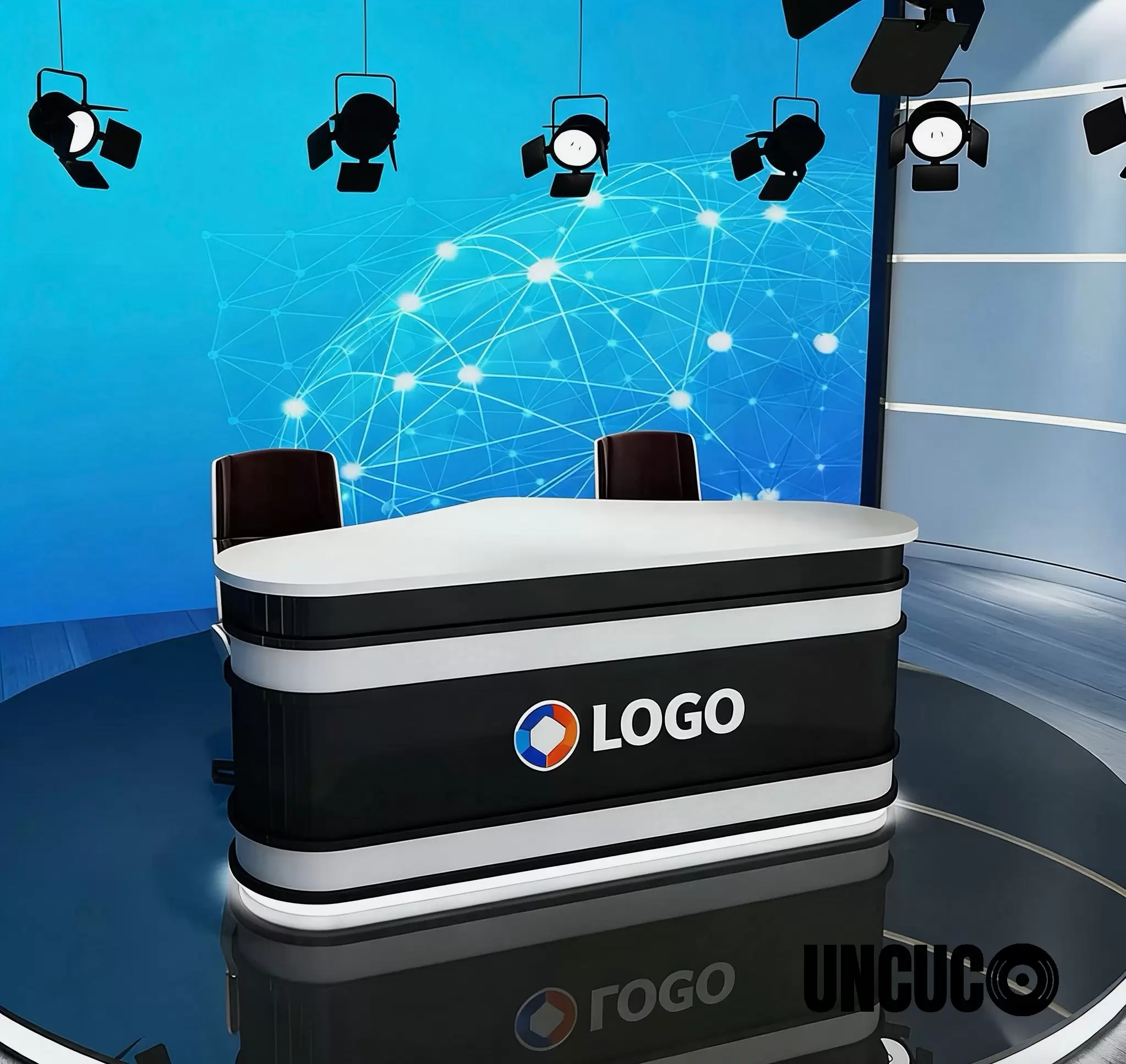 UNCUCO Customized Studio Table For TV Station