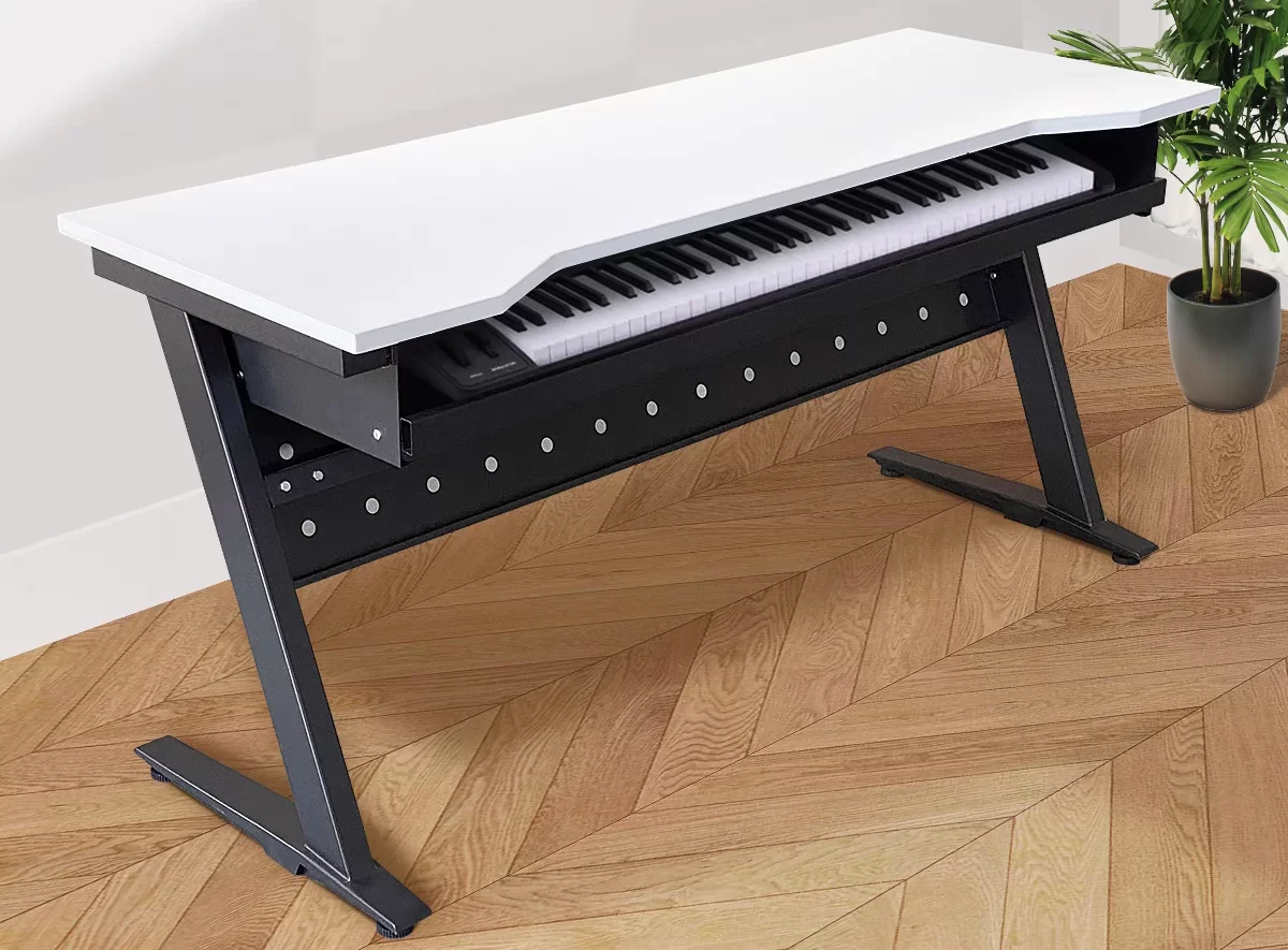 UNCUCO 88 Key Electronic Piano Desk MIDI Keyboard Recording Synthesizer Table