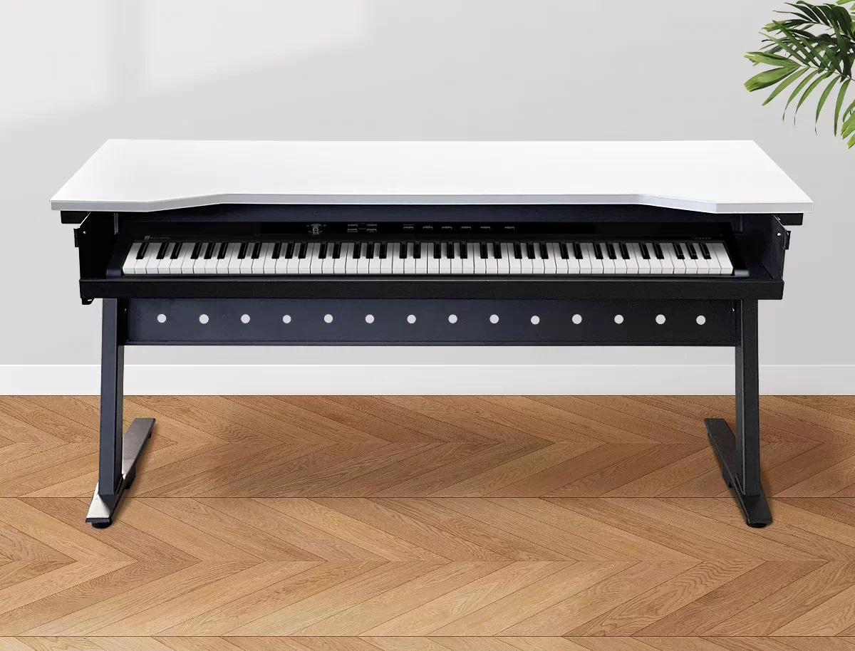 UNCUCO 88 Key Electronic Piano Desk MIDI Keyboard Recording Synthesizer Table