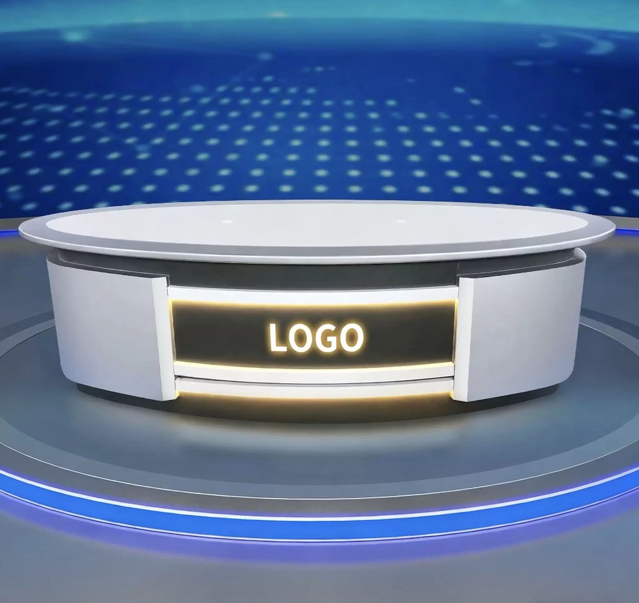 UNCUCO Modern LED Design Anchor Desk