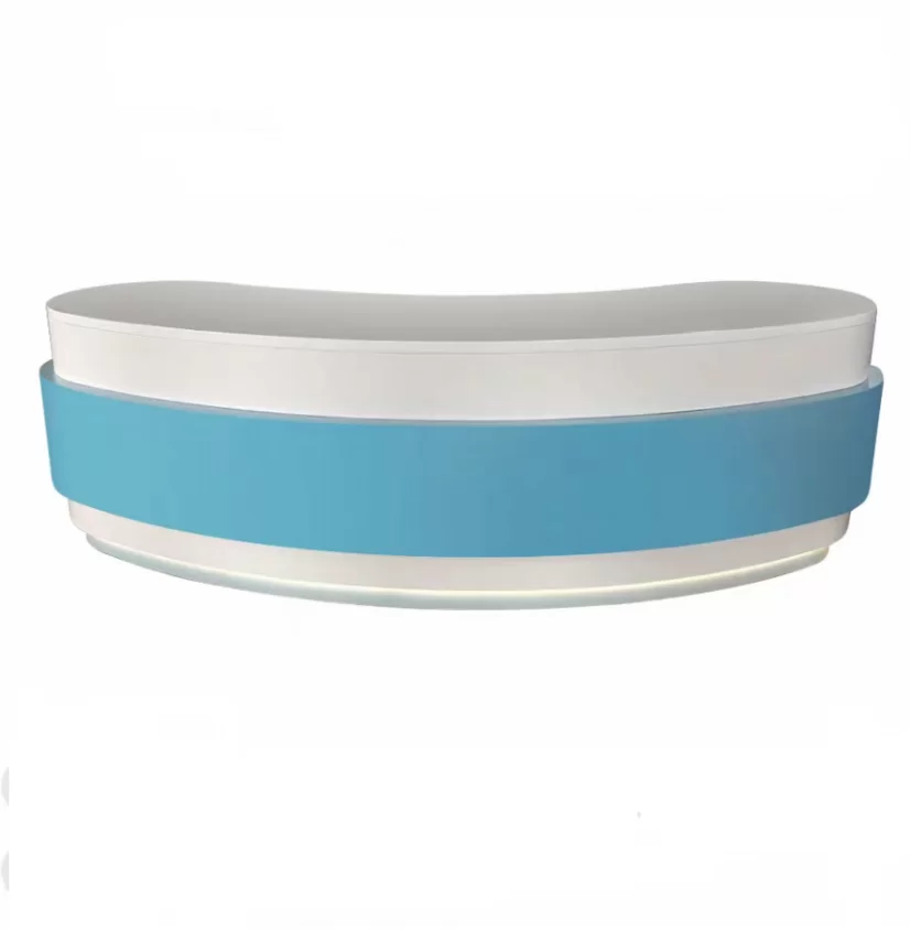 UNCUCO Video Studio Table Desk For Anchor News TV Channel