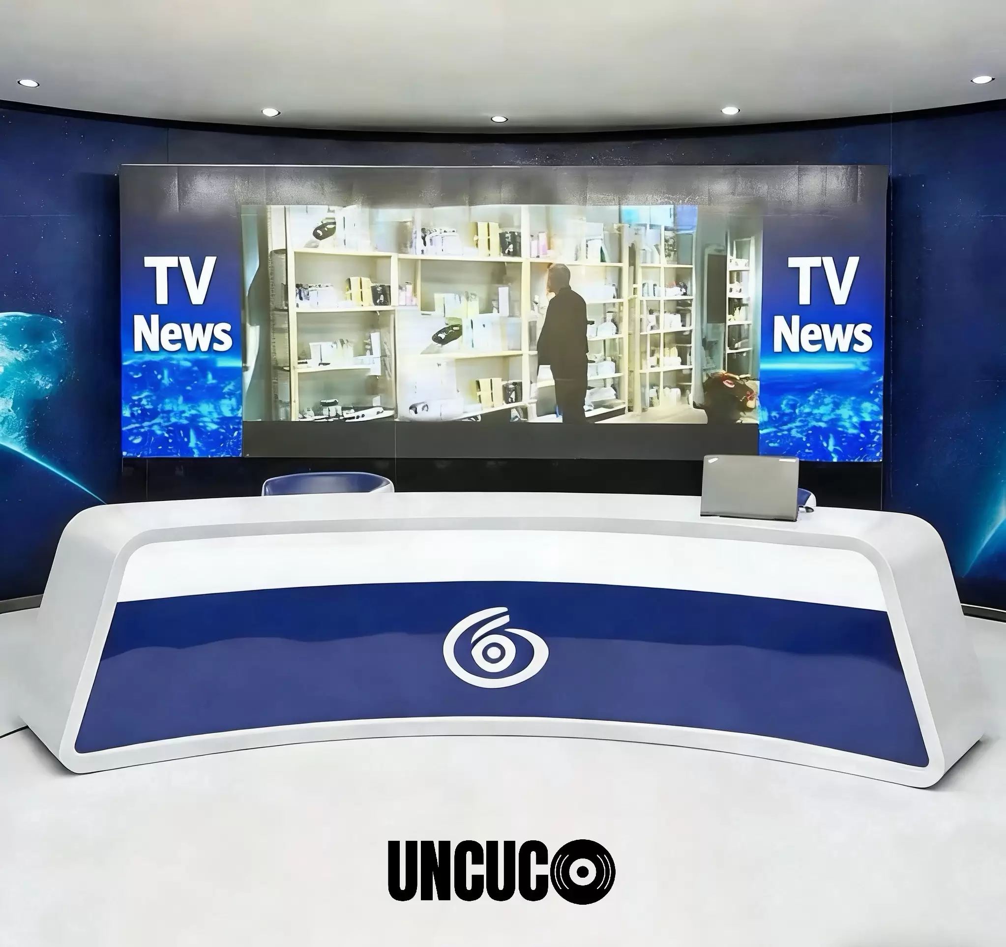 UNCUCO Video Studio Table Desk