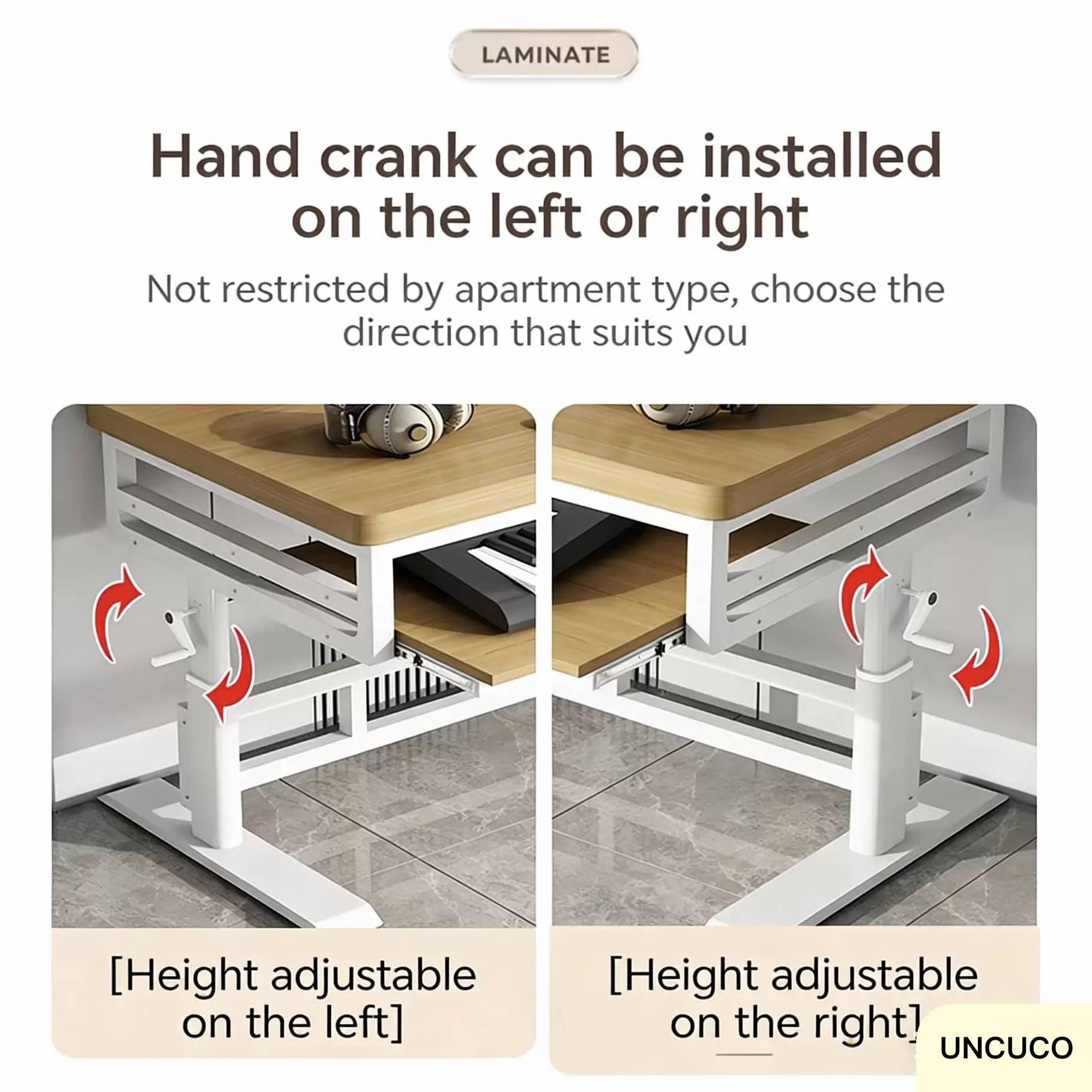 UNCUCO home studio recording desk