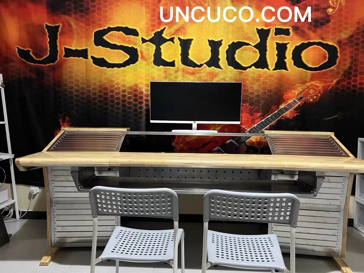 UNCUCO D-Curved Type Recording Studio Workbench