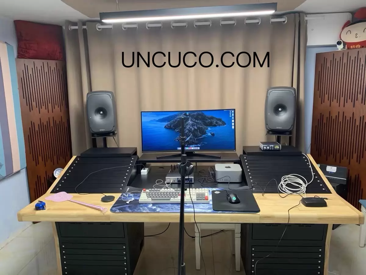 UNCUCO D-Curved Type Recording Studio Workbench