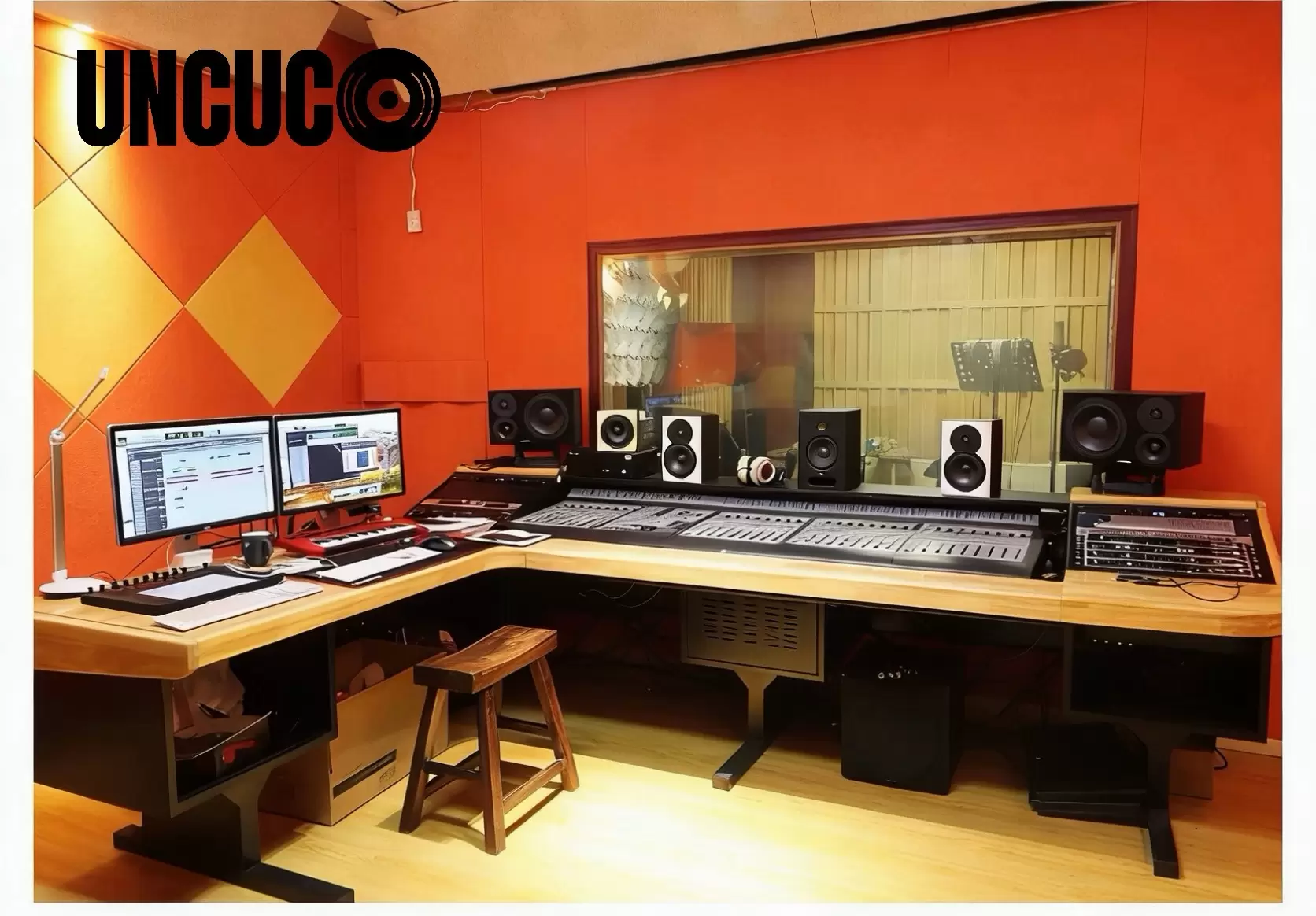 UNCUCO Recording Studio Audio Console Table Customized Size and style UNCUCO Recording Studio Audio Console Table Customized Size and style