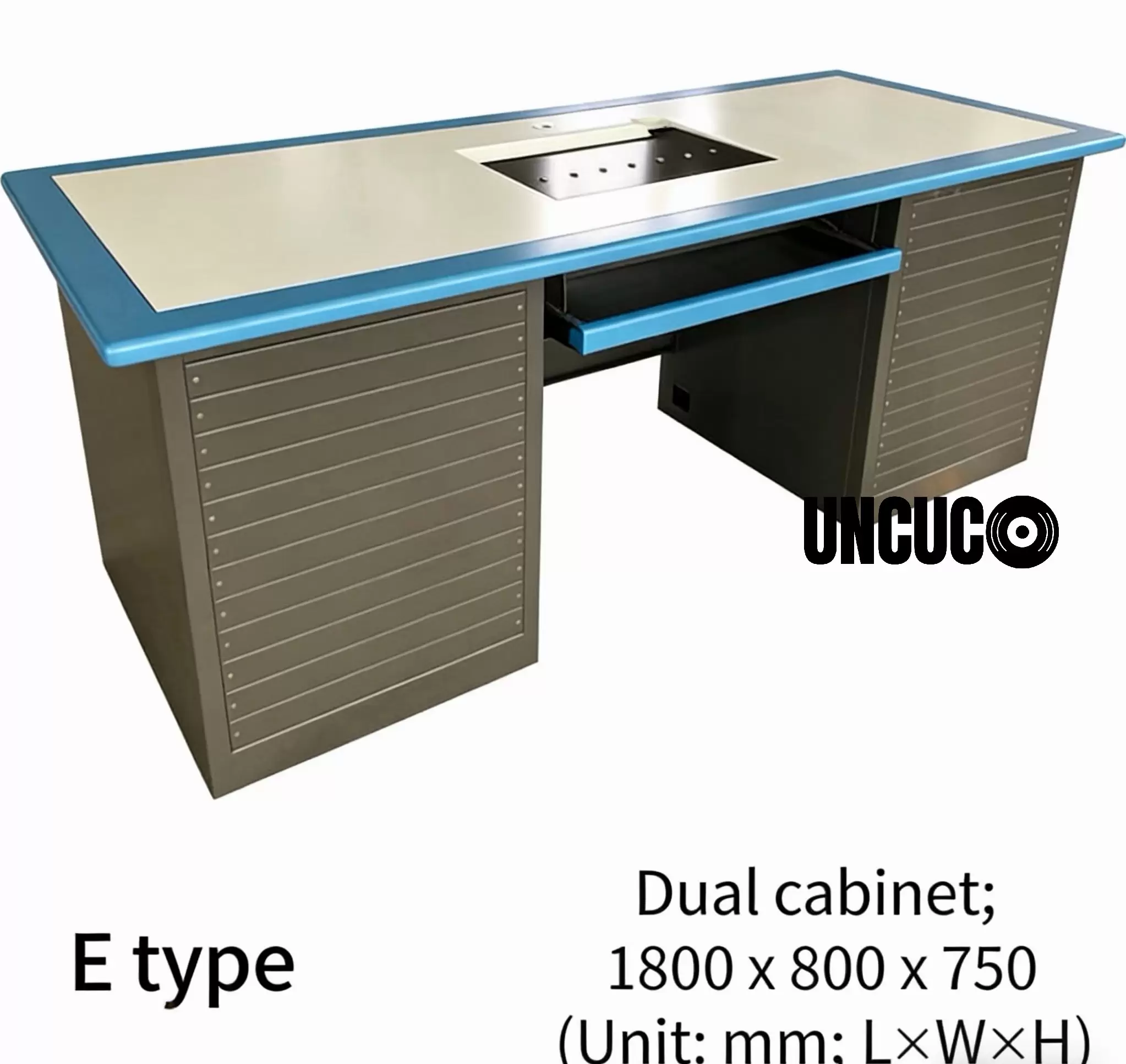 UNCUCO 19-Inch Rack Desk | Editing Workstation