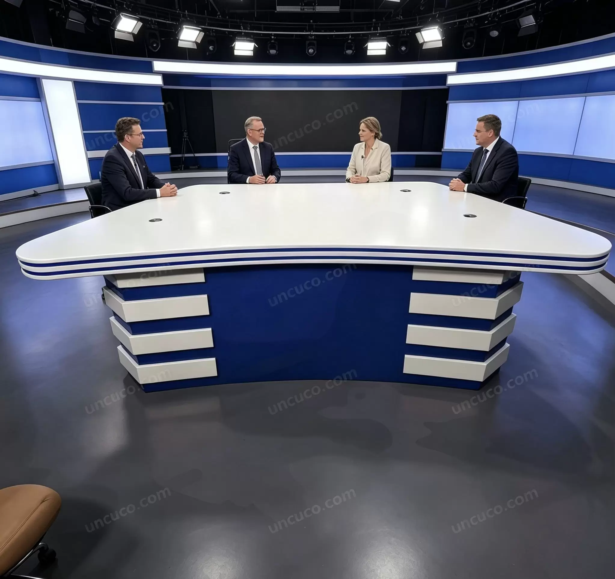 How to Build a News Anchor Desk