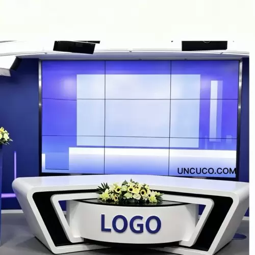 Large TV Anchor Desk Large TV Anchor Desk