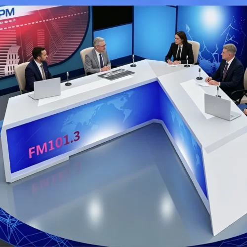Talk Show Desk Talk Show Desk
