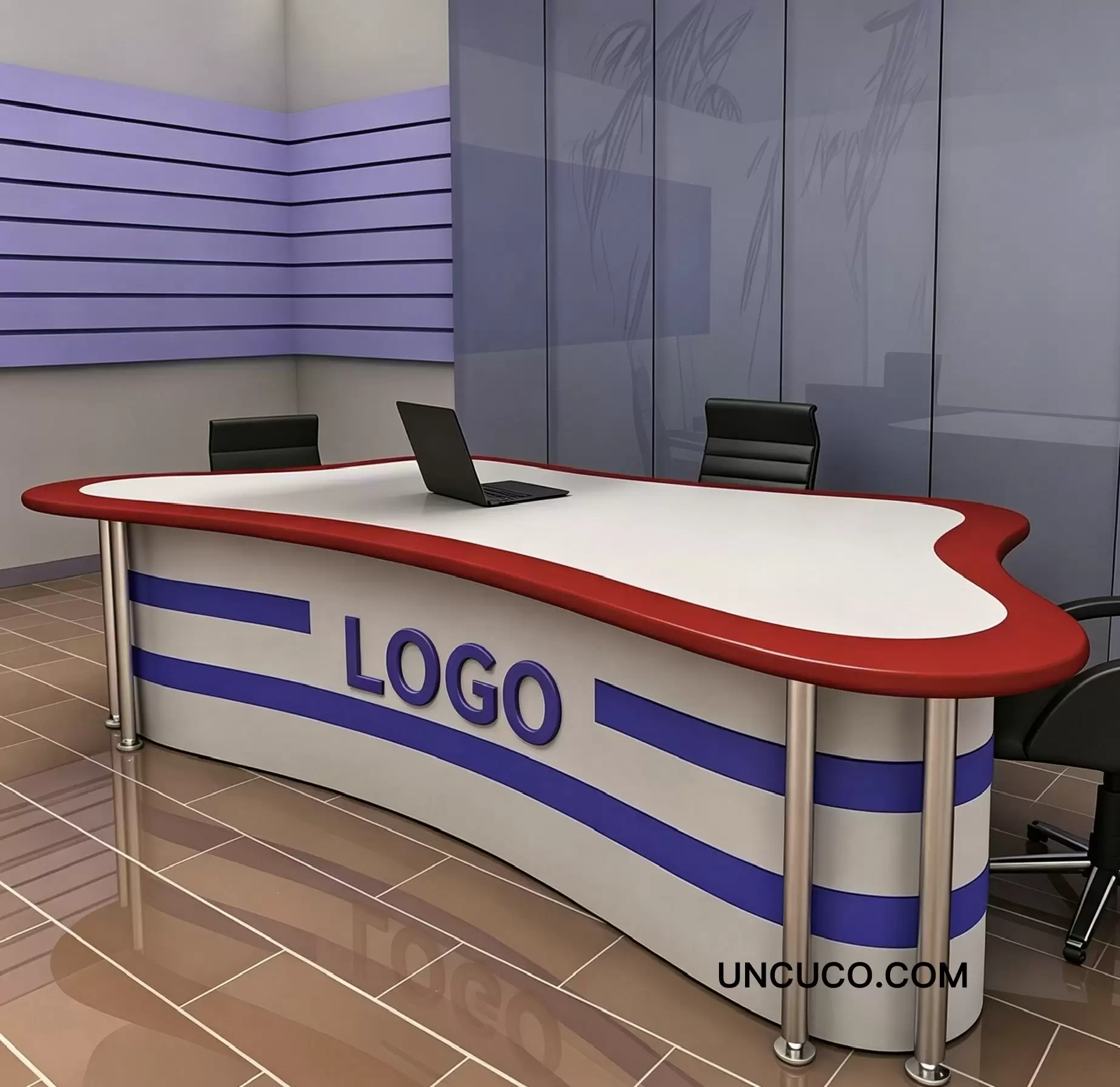 News Anchor Desk