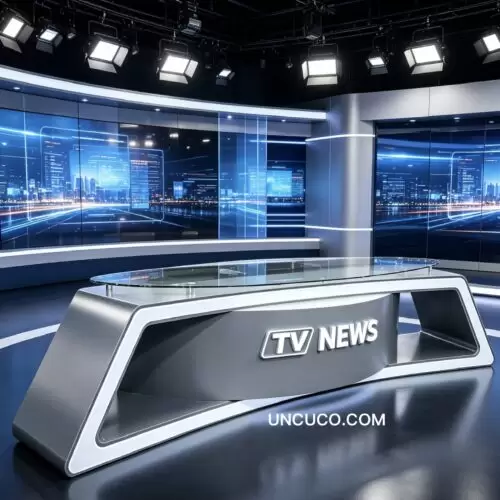 TV Station News Desk TV Station News Desk