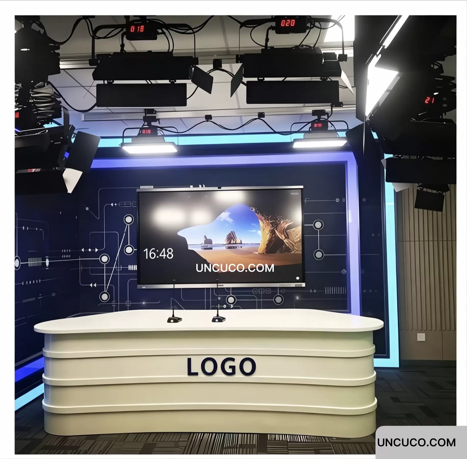 TV News Desk